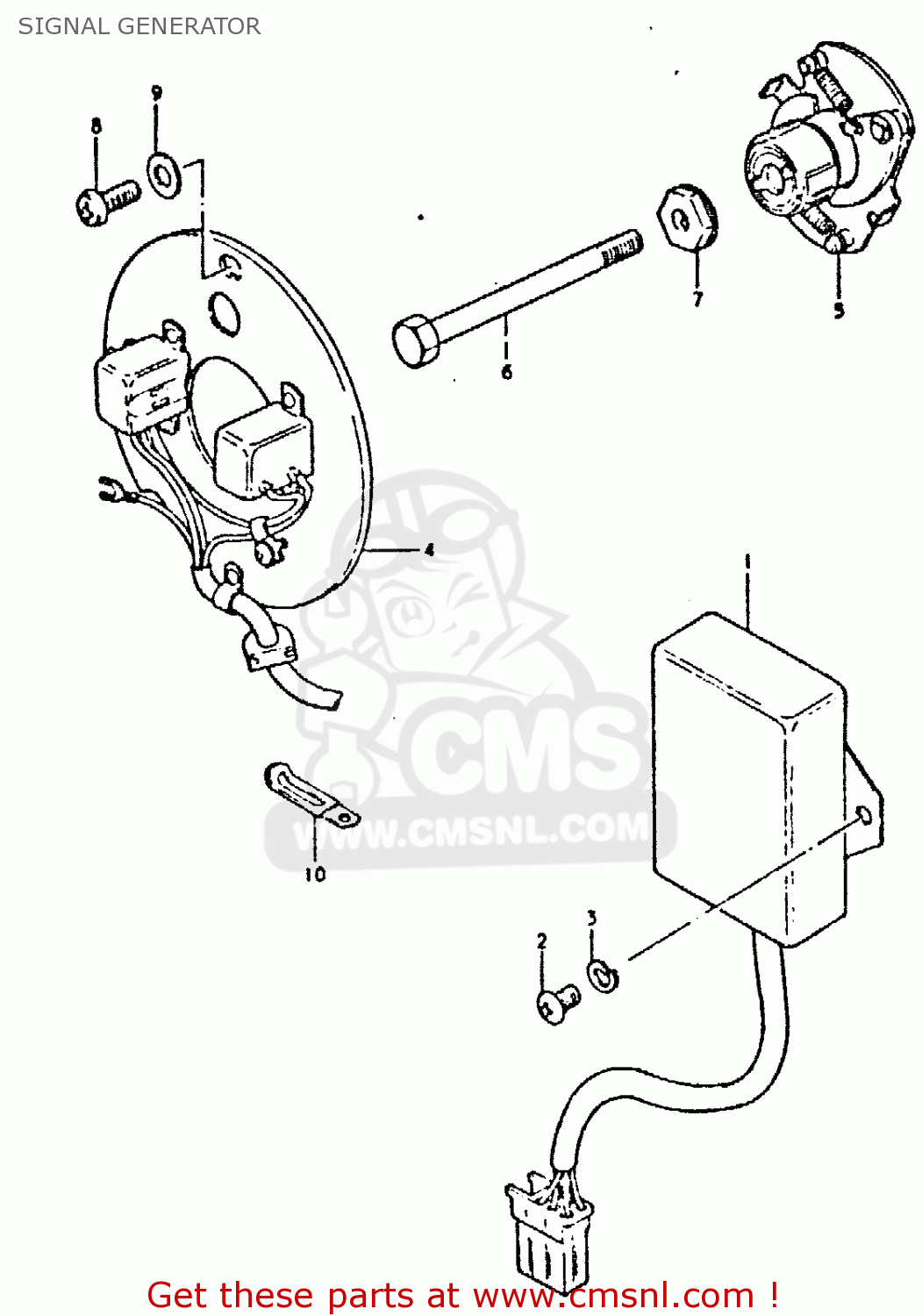 SIGNAL GENERATOR GSX400E 1980 (T) (E02 E04 E22 E24)