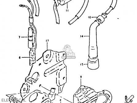 ELECTRICAL - GSX400E 1980 (T) (E02 E04 E22 E24)