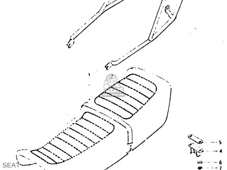 SEAT - GSX400F 1981 (X) (E01 E02 04 06 15 16 18 21 22 24 25 26 34 39 48