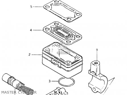 MASTER CYLINDER - GSX400F 1983 (D) (E01 E02 E04 E06 E16 E17 E21 E24 E25 E26 34 48)