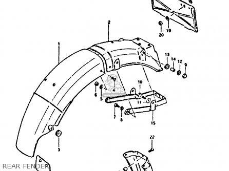 Suzuki GSX400FE 1981 (X) (E01 02 04 06 15 16 17 18 21 22 24 25 26 34 39 ...