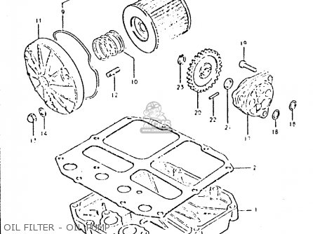 Suzuki GSX400L 1980 (T) GENERAL EXPORT (E01) parts lists and schematics