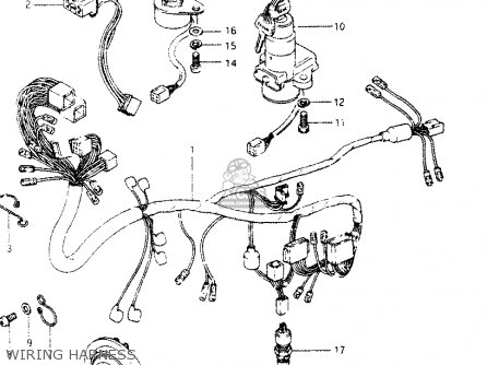 WIRING HARNESS - GSX400S 1984 (E) GENERAL EXPORT (E01)