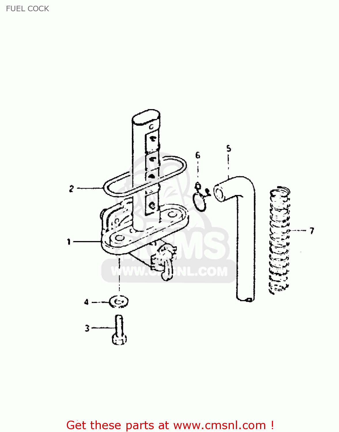 FUEL COCK GSX400T 1981 (X) UNITED KINGDOM (E02)