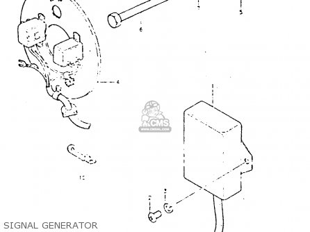 SIGNAL GENERATOR - GSX400T 1981 (X) UNITED KINGDOM (E02)