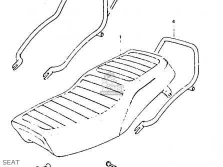 SEAT - GSX400T 1981 (X) UNITED KINGDOM (E02)