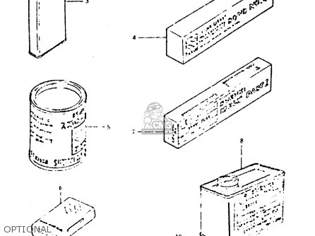 OPTIONAL - GSX400T 1981 (X) UNITED KINGDOM (E02)