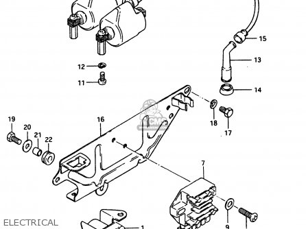 ELECTRICAL - GSX400T 1983 (D) GENERAL EXPORT (E01)