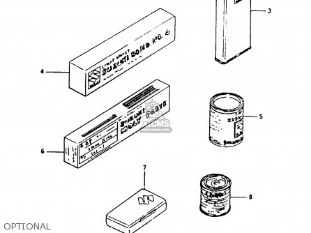 OPTIONAL - GSX450L 1983 (D) GENERAL EXPORT (E01)