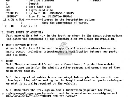 * CATALOG PREFACE * - GSX550E 1985 (F) (E01 E02 E21 E22 E24 E34)