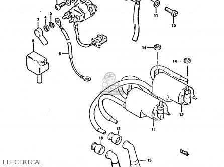ELECTRICAL - GSX550EF 1984 (E) (E01 E02 E04 E16 E17 E18 21 22 24 25 26 34 39)