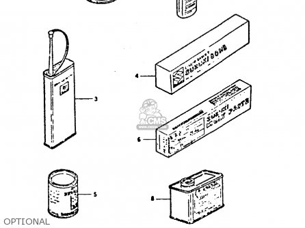 OPTIONAL - GSX550ES 1983 (D) (E01 02 04 06 15 16 17 18 21 22 24 25 26 34 39