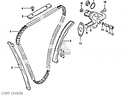 CAM CHAIN - GSX550ES 1984 (E)