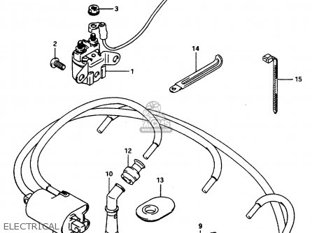 ELECTRICAL - GSX600F 1997 (V) (E02 E17 E22 E25 E34)