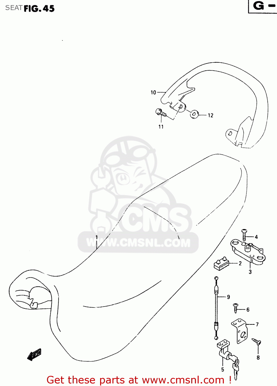 SEAT GSX600F 1998 (W) (E02 E04 E17 E22 E25 E34)