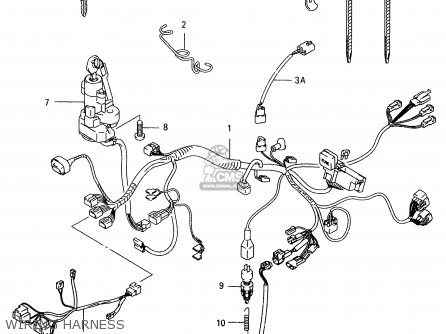 WIRING HARNESS - GSX600F 1999 (X)
