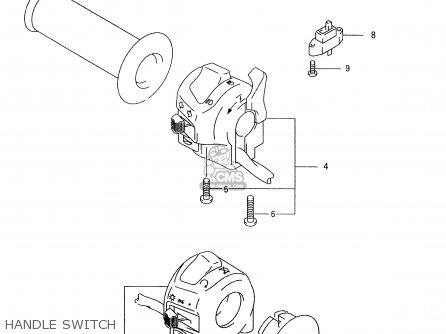 HANDLE SWITCH - GSX600F 2000 (Y)