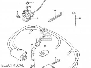 ELECTRICAL - GSX600F KATANA 1988 (J) USA (E03)