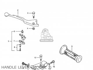 HANDLE LEVER (MODEL J) - GSX600F KATANA 1993 (P) USA (E03)