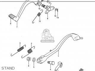 STAND - GSX600F KATANA 1993 (P) USA (E03)