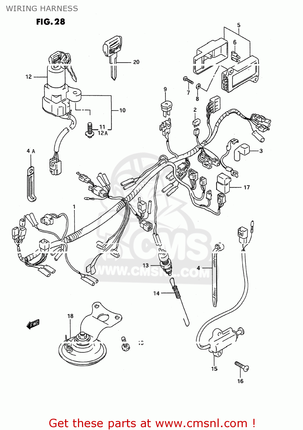 Suzuki Gsx600f Wiring Diagram