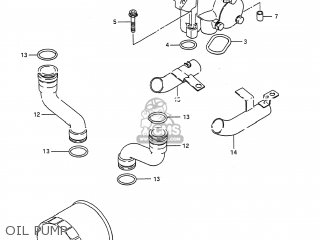 OIL PUMP - GSX600F KATANA 1996 (T) USA (E03)
