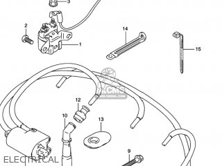 ELECTRICAL - GSX600F KATANA 1997 (V) USA (E03)