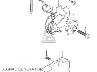 SIGNAL GENERATOR - GSX600F KATANA 1997 (V) USA (E03)
