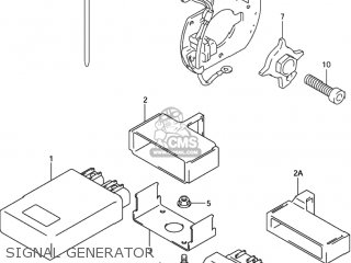 SIGNAL GENERATOR - GSX600F KATANA 1999 (X) USA (E03)