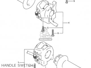HANDLE SWITCH - GSX600F KATANA 2000 (Y) USA (E03)