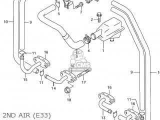 2ND AIR (E33) - GSX600F KATANA 2001 (K1) USA (E03)