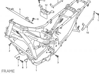 FRAME - GSX600F KATANA 2002 (K2) USA (E03)
