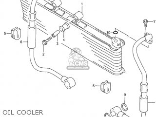 OIL COOLER - GSX600F KATANA 2002 (K2) USA (E03)