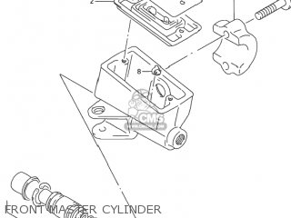 FRONT MASTER CYLINDER - GSX600F KATANA 2003 (K3) USA (E03)