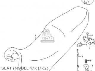 SEAT (MODEL Y/K1/K2) - GSX600F KATANA 2003 (K3) USA (E03)