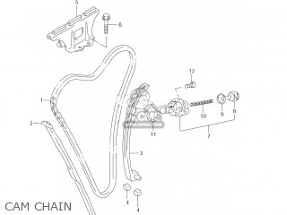 CAM CHAIN - GSX600F KATANA 2004 (K4) USA (E03)