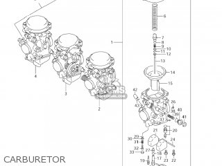 CARBURETOR - GSX600F KATANA 2004 (K4) USA (E03)