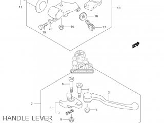 HANDLE LEVER - GSX600F KATANA 2004 (K4) USA (E03)