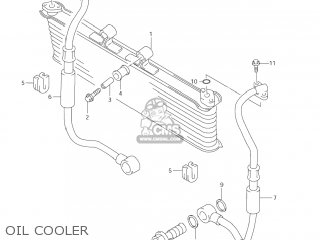 OIL COOLER - GSX600F KATANA 2004 (K4) USA (E03)