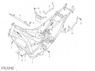 FRAME - GSX600F KATANA 2005 (K5) USA (E03)