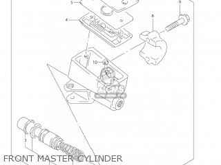 FRONT MASTER CYLINDER - GSX600F KATANA 2005 (K5) USA (E03)