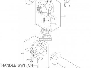 HANDLE SWITCH - GSX600F KATANA 2005 (K5) USA (E03)