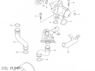 OIL PUMP - GSX600F KATANA 2005 (K5) USA (E03)