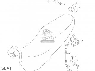 SEAT - GSX600F KATANA 2005 (K5) USA (E03)