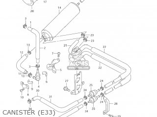 CANISTER (E33) - GSX600F KATANA 2006 (K6) USA (E03)