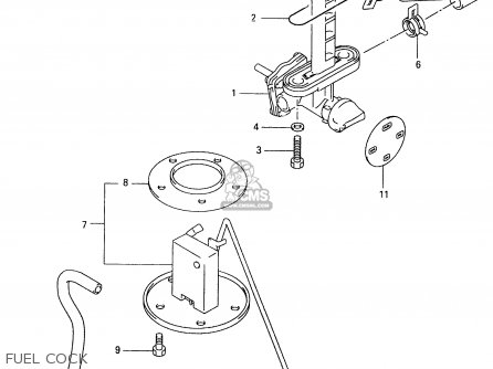 FUEL COCK - GSX600FU 1999 (X)