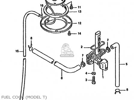 FUEL COCK (MODEL T) - GSX600FU2 1989 (K) GERMANY (E22)