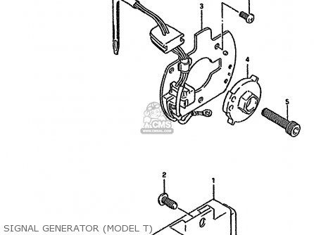 SIGNAL GENERATOR (MODEL T) - GSX600FU2 1994 (R) GERMANY (E22)