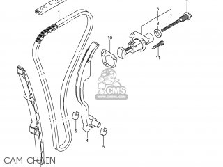 CAM CHAIN - GSX650F 2009 (K9) USA (E03)