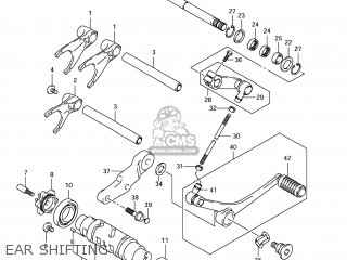 EAR SHIFTING - GSX650F 2009 (K9) USA (E03)